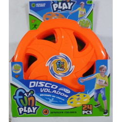 DISCO ESTRELLA VOLADOR FUN PLAY 55304