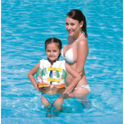 CHALECO TROPICAL INFLABLE 32069