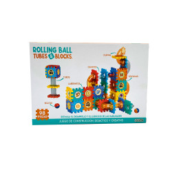 ROLLING BALL TUBES & BLOCKS 96P DITOYS 2566