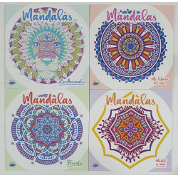 LIBROS MANDALAS 4MODELOS