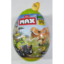 MAX DINO AVENTURE EGG CAPSULE 310PZAS 7454