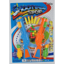 PISTOLA LANZADORA X25PZAS 11943