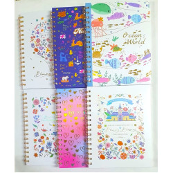 CUADERNO TAPA DURA 16X21 X80HOJAS 75GR
