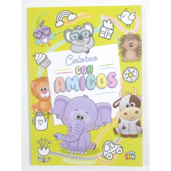 LIBRO COLOREO CON AMIGOS LIST-413