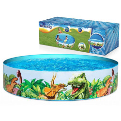 PILETA RIGIDA  MONSTERS 244X46CM 55001