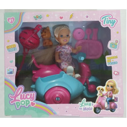 MINI MUNECA TINY LUCY POPCON MOTO 54910 MINI MUNECA TINY LUCY POPCON MOTO 54910