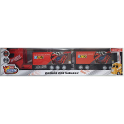 CAMION A FRICCION DOBLE CONTENEDOR 70CM 55409
