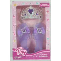 ZAPATOS DE PRINCESAS CON CORONA 55873
