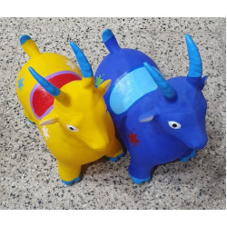 CABRA SALTARIN INFLABLE 5COLORES 56103