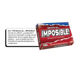JUEGO DECIRLO ES IMPOSIBLE 1195