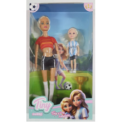 MUNECA TINY FUTBOLISTA 55854