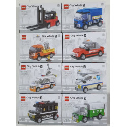 MINI BLOCK CITY VEHICL/EFIRE BRIGADE