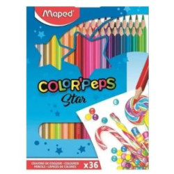LAPICES MAPED X36 EN ESTUCHE