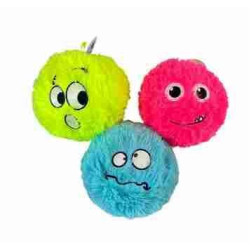PELOTA DE PELUCHE INFLABLE 15CM