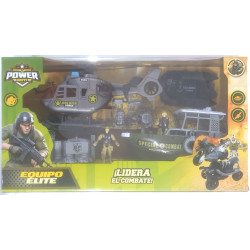 SET MILITAR CON VEHICULOS 57336/57335