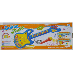 GUITARRA CON MICROFONO A PILA 27659