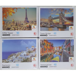 PUZZLE X1000PZAS 4MODELOS