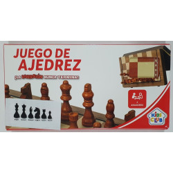 JUEGO DE AJEDREZ DE MADERA MAGNETICO 56012