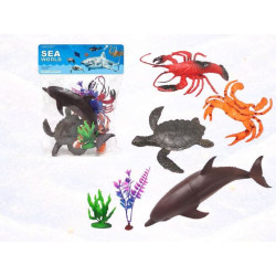 ANIMALES DE MAR EN BOLSA 27X22CM ANIMALES DE MAR EN BOLSA 27X22CM