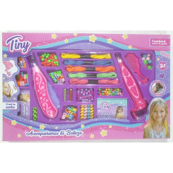 SET DOBLE TRENZADOR CON BIJU TINY 56779