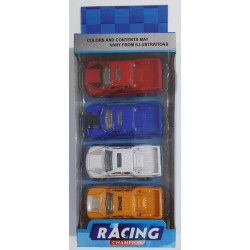 AUTO PULL BACK X4 E/CAJA 19839