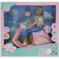 MUNECA TINY Y SU MOTO 53903