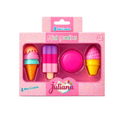 JULIANA MINI GOMITAS 3D DULCES X4 JUL0175