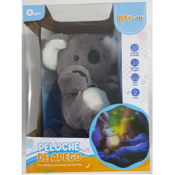 PELUCHE KOALA CON LUZ Y SONIDO A PILA 56550