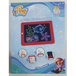 TABLERO DE DIBIJU LED 3D 55586
