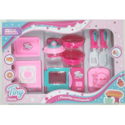 SET COCINA C/MICROONDAS Y ACCES TINY HOME 56714