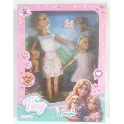 MUNECA TINY Y SU HERMANA VAMOS AL PARQUE 56676
