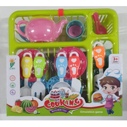 SET DE COCINA 25CM C/UTENSILLOS 185398