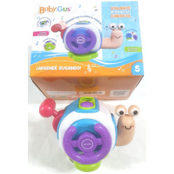VOLANTE INTERACTICO CARACOL PARA BEBE 56999 VOLANTE INTERACTICO CARACOL PARA BEBE 56999