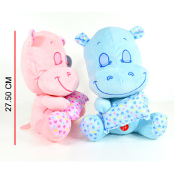 HIPOPOTAMO C/ALMOHADA Y SONAJERO C7617