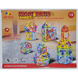 JUEGO MAGNETIC SHEET 46PZAS
