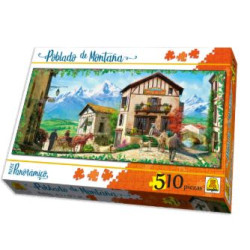 PUZZLE POBLADO DE MONTANA X510PZAS 288 IMPLAS