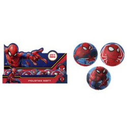PELOTAS ANTIESTRES SPIDERMAN 6.5CM X12PZAS