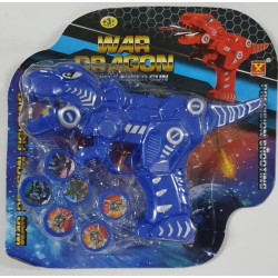 DINOSAURIO LANZA TAZO E/BLISTER