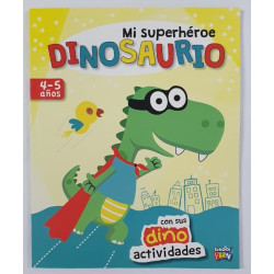 LIBRO MI SUPERHEROE DINOSAURIO