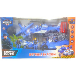 SUPER SET POLICIA 53X30CM 56878