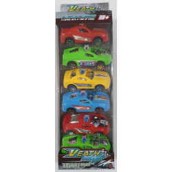 AUTOS POLICIA  X6 PULLBACK EN CAJA