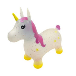 UNICORNIO SALTARIN TRANSPARENTE 56108