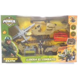 SET MILITAR CON AVION 42X26CM 55541 SET MILITAR CON AVION 42X26CM 55541