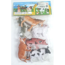 ANIMALES DE GRANJA X6 EN BOLSA 624697