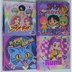 CARPETA 3X40 K POP CON RELIEVE